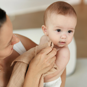 Onino - muselina multifunctionala din bumbac 100% organic, hug.me, oatmeal beige, x1 bucata, 120 x 120 cm, certificata gots bbbcdsw002