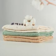 Onino - muselina multifunctionala din bumbac 100% organic, hug.me, pure nature, x3 bucati, 60 x 60 cm, certificata gots bbbcdsw008