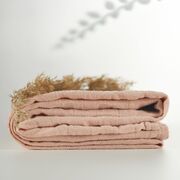 Onino - muselina multifunctionala din bumbac 100% organic, hug.me, sandy rose, x1 bucata, 120 x 120 cm, certificata gots bbbcdsw005