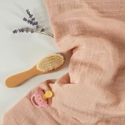 Onino - muselina multifunctionala din bumbac 100% organic, hug.me, sandy rose, x1 bucata, 120 x 120 cm, certificata gots bbbcdsw005