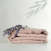 Onino - muselina multifunctionala din bumbac 100% organic, hug.me, warm peach, x1 bucata, 120 x 120 cm, certificata gots bbbcdsw006
