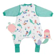 Sac de dormit cu picioruse si maneca lunga detasabila Mermaid 90 cm + manseta 1.0 Tog BBXCJ182-10FSN