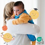 Sac de dormit cu picioruse si maneca lunga detasabila Space 80 cm + manseta 2.5 Tog BBXCJ191-25FSN