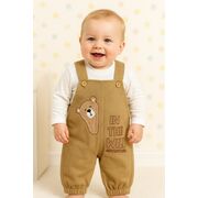 Salopeta cu bluzita pentru bebelusi ursulet – koala bbl48