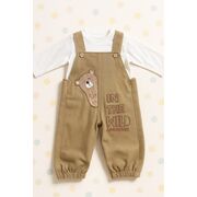 Salopeta cu bluzita pentru bebelusi ursulet – koala bbl48