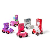 Set mini vehicule numberblocks - de la 6 la 10