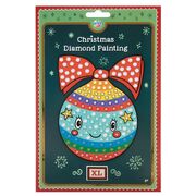 Set pictura cu diamante xl - glob de craciun