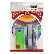 Set pictura cu diamante xl - glob de craciun