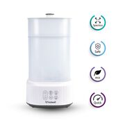 Sterilizator Cu Abur Pentru Biberoane Si Accesorii Cu Uscator Integrat Kidwell Puro 2 In 1 Pjbsterpur01a0