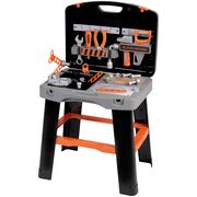 Atelier Smoby Black & Decker Bricolo Smart Workbench cu 33 accesorii HUBS7600360734