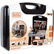Atelier Smoby Black & Decker Bricolo Smart Workbench cu 33 accesorii HUBS7600360734