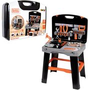 Atelier Smoby Black & Decker Bricolo Smart Workbench cu 33 accesorii HUBS7600360734