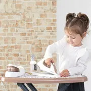 Jucarie Smoby Masa si fier de calcat Tefal Ironing Board + Stream Iron cu 9 accesorii HUBS7600330125