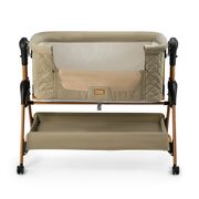 Onino -  patut co-sleeper nest.me, misty taupe bbbb15