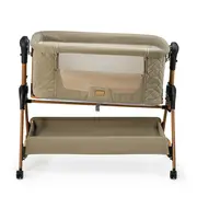 Onino -  patut co-sleeper nest.me, misty taupe bbbb15