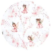 Sac de dormit, MimiNu, Pentru bebelusi, De iarna, Din bumbac certificat Oeko Tex Standard 100, Cu fermoar, 70 cm, 0 - 6 luni, 2.5 Tog, Fairy Pink BYN6426972030267