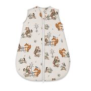 Sac de dormit, MimiNu, Pentru bebelusi, De iarna, Din bumbac certificat Oeko Tex Standard 100, Cu fermoar, 70 cm, 0 - 6 luni, 2.5 Tog, Time for fun BYN6426972030298