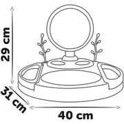 Salon de infrumusetare Smoby My Beauty Studio cu 15 accesorii HUBS7600320258