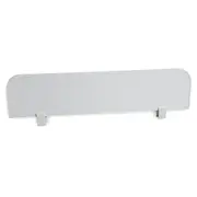 Set 2 Paravane Detasabile Protectie Pat Copii - Alb 70 X 18 Cm - Cleme 20 Mm - Pc-p-2-par-18-20