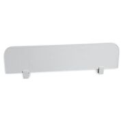 Set 2 Paravane Detasabile Protectie Pat Copii - Alb 70 X 18 Cm - Cleme 22 Mm - Pc-p-2-par-18-22