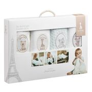 Set 4 scutece din bumbac 70x70 cm girafa sophie vu850724