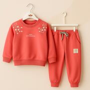 Set bluzita si pantaloni wow pentru fete corai bbl53