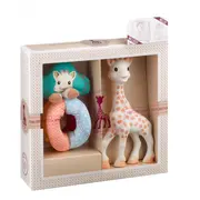 Set cadou sophiesticat cu girafa sophie si zornaitoare cu bile vu000002