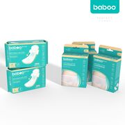 Set chiloti bumbac de unica folosinta baboo - 4 bucati, marime m ba2-118