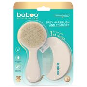 Set perie si pieptene bebe baboo - 0 luni+ ba12-003