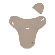 Sistem de infasare si caciulita, MimiNu, Pentru bebe, 0 - 3 luni, Leo, Din bumbac interlock certificat Oeko Tex Standard 100, Soft Mocha BYN6426972030212