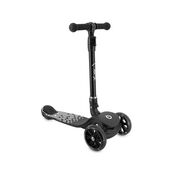 Trotineta pliabila cu roti LED pentru copii, 3 Ani+, MoMi San - Negru KRTHULA00016