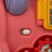 Antemergator 5 in 1 Magic Train, Free2Move, Cu diverse activitati de joaca, Panou Educational, Efecte sonore si luminoase, Pink BYN86441