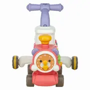 Antemergator 5 in 1 Magic Train, Free2Move, Cu diverse activitati de joaca, Panou Educational, Efecte sonore si luminoase, Pink BYN86441