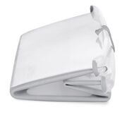 Cadita de baie cu pliere ultra-compacta, Jane, Oasis, Cu doua manere, 68 x 42 x 26 cm, Conform cu standardul european de siguranta EN 17072:2018, Tropical BYN84204210922668