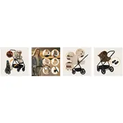 Carucior 2 in 1, Lionelo, Meril, Cu landou si scaun cu dimensiune XL, Reversibil, Cu sistem de ventilatie 3D, Cu accesorii, Pana la 22 kg, De la nastere, Conform cu EN1888-1 EN1888-2, EN1466, Bej BYNLO-MERIL_2IN1_BEIGE_SAND