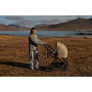 Carucior 2 in 1, Lionelo, Meril, Cu landou si scaun cu dimensiune XL, Reversibil, Cu sistem de ventilatie 3D, Cu accesorii, Pana la 22 kg, De la nastere, Conform cu EN1888-1 EN1888-2, EN1466, Bej BYNLO-MERIL_2IN1_BEIGE_SAND