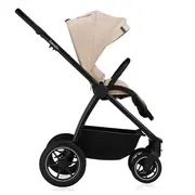 Carucior 2 in 1, Lionelo, Meril, Cu landou si scaun cu dimensiune XL, Reversibil, Cu sistem de ventilatie 3D, Cu accesorii, Pana la 22 kg, De la nastere, Conform cu EN1888-1 EN1888-2, EN1466, Bej BYNLO-MERIL_2IN1_BEIGE_SAND