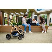 Carucior 3 in 1, Lionelo, Amber, Landou intarit, Scoica auto testata ADAC, Reversibil, Cu accesorii, Geanta parinti, Pana la 22 kg, Bej BYNLO-AMBER_3IN1_BEIGE_SAND