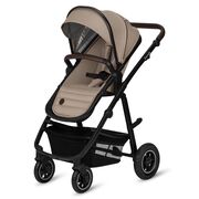 Carucior 3 in 1, Lionelo, Amber, Landou intarit, Scoica auto testata ADAC, Reversibil, Cu accesorii, Geanta parinti, Pana la 22 kg, Bej BYNLO-AMBER_3IN1_BEIGE_SAND