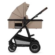 Carucior 3 in 1, Lionelo, Amber, Landou intarit, Scoica auto testata ADAC, Reversibil, Cu accesorii, Geanta parinti, Pana la 22 kg, Bej BYNLO-AMBER_3IN1_BEIGE_SAND