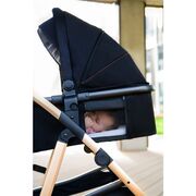 Carucior 3 in 1, Lionelo, Amber, Landou intarit, Scoica auto testata ADAC, Reversibil, Cu accesorii, Geanta parinti, Pana la 22 kg, Bej BYNLO-AMBER_3IN1_BEIGE_SAND