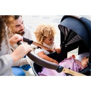 Carucior 3 in 1, Lionelo, Amber, Landou intarit, Scoica auto testata ADAC, Reversibil, Cu accesorii, Geanta parinti, Pana la 22 kg, Bej BYNLO-AMBER_3IN1_BEIGE_SAND