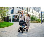 Carucior 3 in 1, Lionelo, Amber, Landou intarit, Scoica auto testata ADAC, Reversibil, Cu accesorii, Geanta parinti, Pana la 22 kg, Bej BYNLO-AMBER_3IN1_BEIGE_SAND