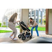 Carucior 3 in 1, Lionelo, Amber, Landou intarit, Scoica auto testata ADAC, Reversibil, Cu accesorii, Geanta parinti, Pana la 22 kg, Bej BYNLO-AMBER_3IN1_BEIGE_SAND