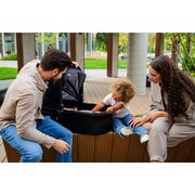 Carucior 3 in 1, Lionelo, Amber, Landou intarit, Scoica auto testata ADAC, Reversibil, Cu accesorii, Geanta parinti, Pana la 22 kg, Bej BYNLO-AMBER_3IN1_BEIGE_SAND