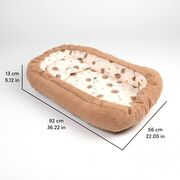 Co-sleeper anti-reflux Teddy Brown SeviBebe BBKSEV_280-14