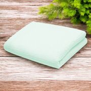 Paturica bebe, New Baby, 70x100 cm, Din muselina, 100% bumbac certificat Oeko Tex Standard 100, Mint BYN58949