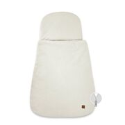 Sac de dormit multifunctional, MimiNu, Pentru patut, landou sau cosulet, Din bumbac interlock, Materiale certificate Oeko Tex Standard 100, Soft Beige BYN6426972030632