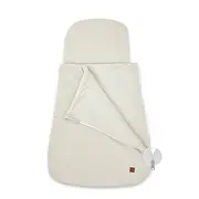 Sac de dormit multifunctional, MimiNu, Pentru patut, landou sau cosulet, Din bumbac interlock, Materiale certificate Oeko Tex Standard 100, Soft Beige BYN6426972030632