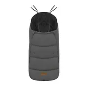 Sac de iarna, Jane, Dart, Pentru carucior, Universal, 13 x 45 x 93 cm, Material exterior hidrofug, Coal BYN8420421094525